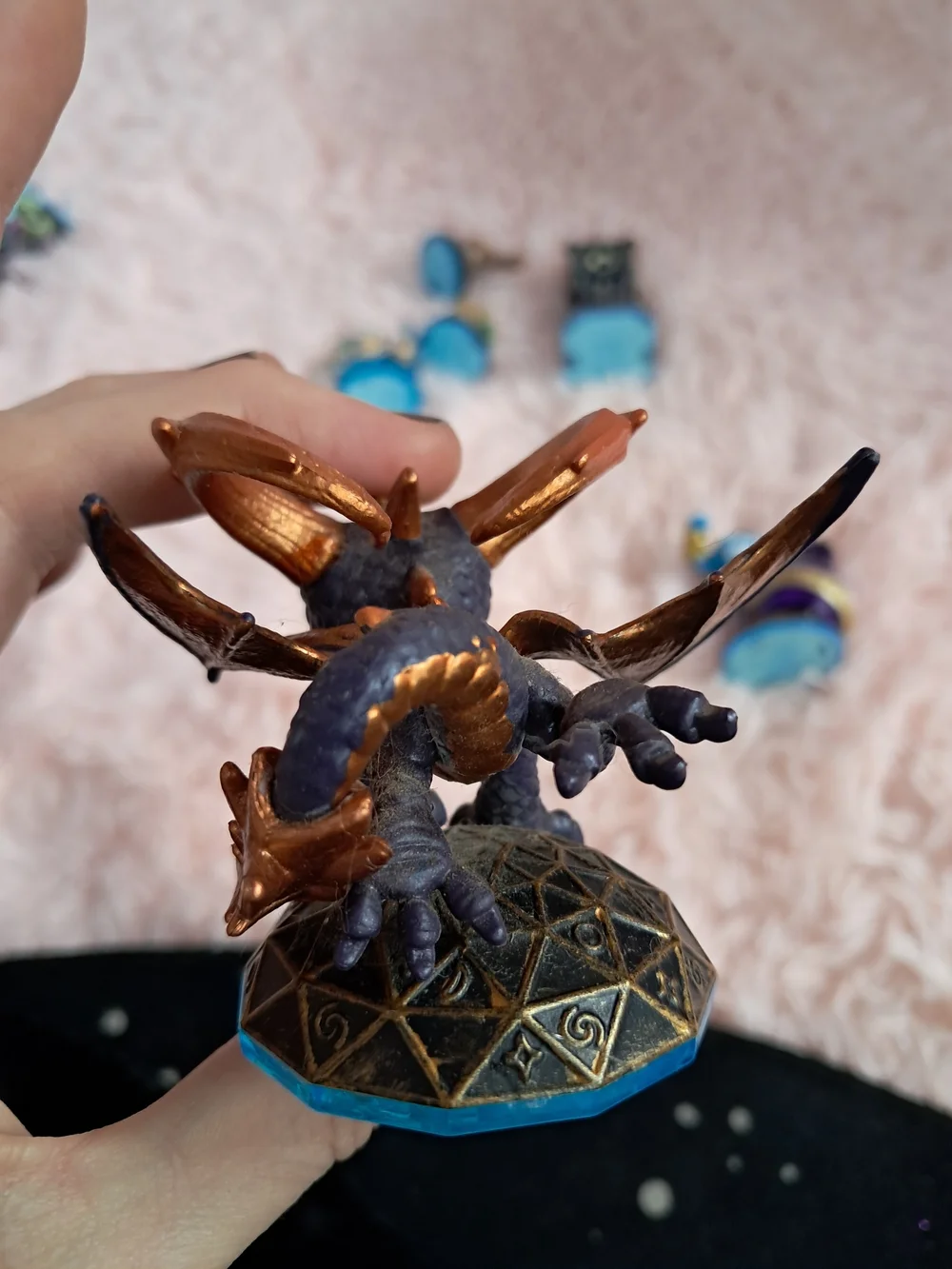 RARE VALUABLE Skylanders Bundle - 2 LIGHTCORE & DARK SPYRO! Swap Force & Above!